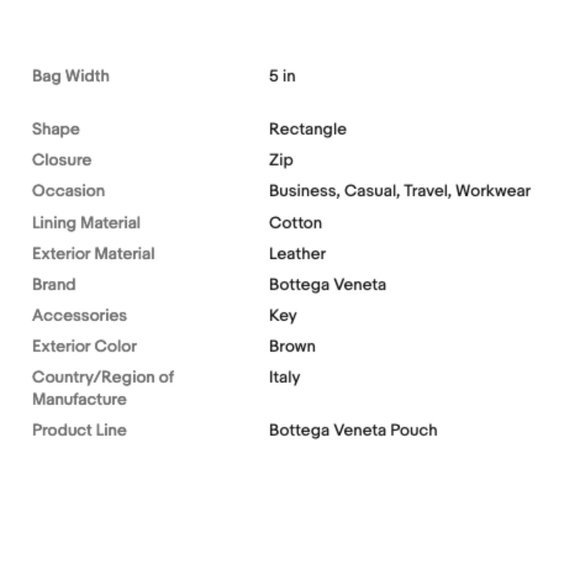 EUC Bottega Veneta Intrecciato Brown key pouch Card holder Buttery soft … - Picture 14 of 14